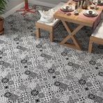 StickieArt StickerArt Yer Kaplama Zemin Kaplama Folyosu 65x130 cm Spanish Retro Tile