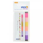 Stickn 21595 Index 6'lı Bahar Renkleri Yapışkanlı Not Kağıdı