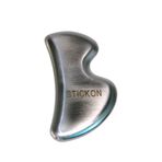 STICKON Paslanmaz Çelik Gua Sha Kazıma Masaj Aracı IASTM Araçları Harika Yumuşak Doku Mobilizasyon Aracı (B Şekli)