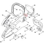 Stihl 9048-216-1010 M5x18 Tutma Kol Vidası
