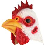 Stil 1 Zodyak Hayvan Tavuk At Köpek Domuz Kaplan Kafası Tavşan Maskesi Lateks Kostüm Cadılar Bayramı Maskesi Sahne (Yurt Dışından) - Renkli - Yok
