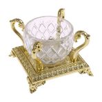 Stil 2 1 Adet Yeni Minyatür Gıda Dıy Zanaat Dollhouse Mini Sevimli Tatlı Tava Kek Standı Meyve Tepsisi Bebek Mutfak Oyuncaklar (Yurt Dışından) - Renkli