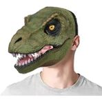 Stil 3 2022 Cadılar Bayramı Ejderha Dinozor Maskesi Açık Ağız Lateks Korku Dinozor Başlık Dino Maskesi Parti Cosplay Kostüm Korkmuş Maske (Yurt Dışından) - Renkli - Yok