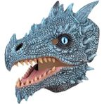 Stil 5 Yaratıcı Cadılar Bayramı Ejderha Dinozor Maskesi Açık Ağız Lateks Korku Dinozor Başlık Dino Maskesi Parti Cosplay Kostüm Korkmuş Maske (Yurt Dışından) - Renkli - Yok