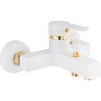 Stil Beyaz Gold Mix Banyo Bataryası 2 Yıl Garantili - Beyaz - Altın