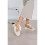 Stil Durağı DV7100 MODEL 3 CM TABANLI YENİ SEZON SPOR AYAKKABI CAMEL