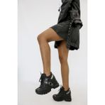 Stil Durağı GALİSA MODEL 5 TABANLI GİZLİ TOPUK YENİ SEZON SNEAKERS SPOR AYAKKABI SIYAH