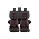 Stil Honda Civic Ef 1988-1991 Uyumlu Siyah-Kırmızı Renk Royal Oto Koltuk Kılıfı Ön Arka Set