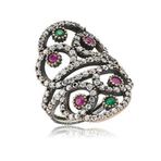 Stil Love Gümüş Otantik Bayan Yüzük SL2389
