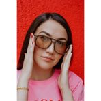 Stil Noktası TF Siyah Çerçeve Nude Cam Güneş Gözlüğü