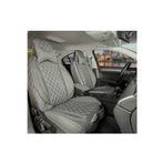 Stil Opel Corsa D Lüks Yarı Deri Oto Koltuk Kılıfı Ön/Arka Set
