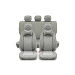 Stil Peugeot 307 Lüks Yarı Deri Oto Koltuk Kılıfı Ön/Arka Set