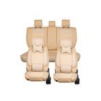 Stil Renault Clio 4 2012-2019 Uyumlu Bej Renk Elite Oto Koltuk Kılıfı Ön Arka Set