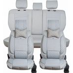 Stil Toyota Corolla 2013-2018 Uyumlu Gri Renk Elite Oto Koltuk Kılıfı Ön Arka Set