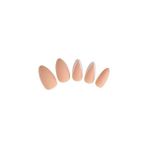 Stiletto Takma Tırnak (French Nails, Mat French Tırnak) 24 Adet - Option-1