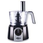 Stilevs Maxi Chef 1000 W Hız Kademeli 1.2 lt Hazneli Mutfak Robotu Siyah 