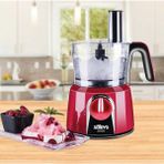 Stilevs Maxi Chef 1000W Buz Kırma Özellikli Mutfak Robotu - Kırmızı