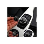 STİLİX GARAGE Bmw Uyumlu Joystick Konsol Sticker Arma Logo 2,9 Mm 2.9 CM 1 ADET SİYAH RENK