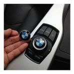 Stilix Garage Bmw Uyumlu Joystick Konsol Sticker Arma Logo 29 mm 2.9 cm A+ Kalite 1 Adet - Mavi - Beyaz