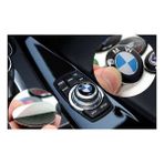 Stilix Garage Bmw Uyumlu Joystick Konsol Sticker Arma Logo 29 mm 2.9 cm B Kalite 1 Adet - Beyaz - Mavi
