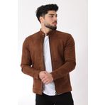 Stilkombin Kol Detay Hakim Yaka Süet Mevsimlik Mont BL 1710- 60286