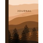 Stillness & Pines: A Simple Daily Journal for Reflection & Notes