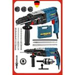 Stilmax 4000 Watt 3 Fonskiyonlu Şantiye Tipi Kırıcı Delici Hilti Darbeli Matkap Seti Metal Dişli Şanzıman