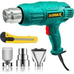 Stilmax Akım Koruma Bakır Rezistans Sıcak Hava Isı Tabancası 2 Kademeli 4200W ve Maket Bıçağı