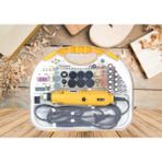 Stilmax Alman Style 300 Parça 450 Watt 60.000 Rpm 6 Kademe Devirli Hobi Gravür Zımpara Çantalı Set
