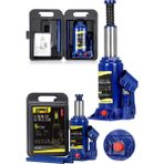 stilmax Germany Çelik Şase 5 Ton Kapasiteli Araç Krikosu 2 Yıl Garantili 41 Cm Max Yükseklik Çantalı Set