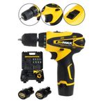Stilmax Germany Type 36 V 5 Ah Çift Şanzımanlı Şarjlı Matkap Vidalama + 24 Parça Set