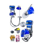 Stilmax Germany Type 63 Cc 5.9 Hp Metal Dişli Benzinli Sırt Tipi Tırpan Çalı Ot Çayır Çim Biçme Makinesi