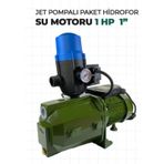 Stilmax Jet Pompalı Otomatik Paket Hidrofor Su Motoru 1 Hp 1''