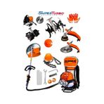 Stilmax St202t1 Benzinli Sırt Tipi Tırpan 20hpx + 2 Çapalama Seti