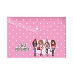 Stilo Keskin Color Best Friends Çıtçıtlı Dosya A4 - 2 adet Lisanslı Orjinal