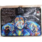 Stilo Kumaş Resim & Proje Çantası (35X50) Desenli (35*50) ( Prf Monkey) - Çok Renkli - Proje Resim Çantası