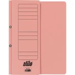 Stilo Lux Yarım Kapak Telli Dosya ( Pembe ) ( 50 Adet ) - Boyut - Lux Karton Yarım Kapak Telli Dosya