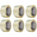 Stilo Şeffaf Koli Bantı (45MM * 40 Mt) / 6 Adet - Koli Bandı - Metraj