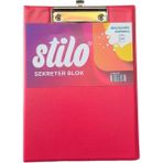 Stilo Sekreterlik Kapaklı A4 263 SIT-SKR-1215 - Kırmızı