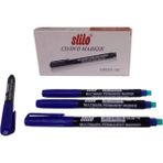 Stilo Silgili Asetat Kalemi - Mavi ( Üç Adet ) - Uç