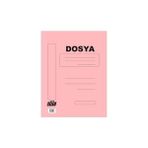 Stilo Tam Kapak Telli Dosya (50'li Paket) - 6GA-Pembe - 50 ADET