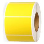 Stilo Termal Barkod Etiketi 40X60 500LÜ Sarı - 3 Adet - 40 x 60 mm