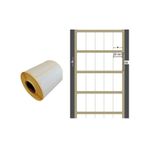 Stilo Termal Barkod Etiketi 5 Sıra 40X20 5000Li Beyaz