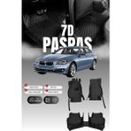 Stiloto Bmw 5 Serisi F10 (2010-2017) 7d Deri Havuzlu Oto Paspas | Tam Koruma,araca Özel & Hızlı Montaj - Siyah