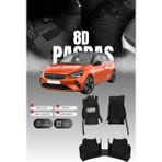 Stiloto Opel Corsa E (2014-2019) 8d Deri Havuzlu Oto Paspas | Tam Koruma,araca Özel & Hızlı Montaj - Siyah