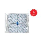 Stimrodes 5 x 5 CM Kablolu Kare Tens Pedi 4 x 4'lü