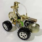 Stirling Arabası Deney Seti Stirling Motoru Montajlı Metal