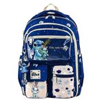 Stitch Desenli Lacivert Okul Çantası OTTO.49272