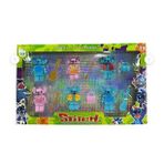 Stitch Figür Seti – Aksesuarli Oyuncak Set (12Parça) (Çok Renkli-Lacivert)