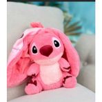 Stitch Peluş Oyuncak Fermuarlı Sürpriz Peluş Hediyelik Uyku Arkadaşı Stich Peluş Oyuncak 50CM